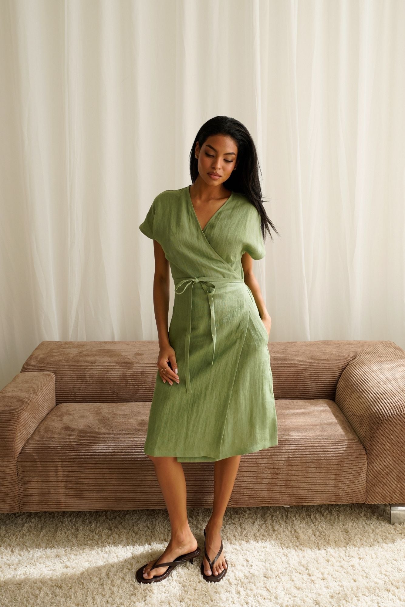 8 Effortless Linen Dress Outfit Ideas for Summer Parties