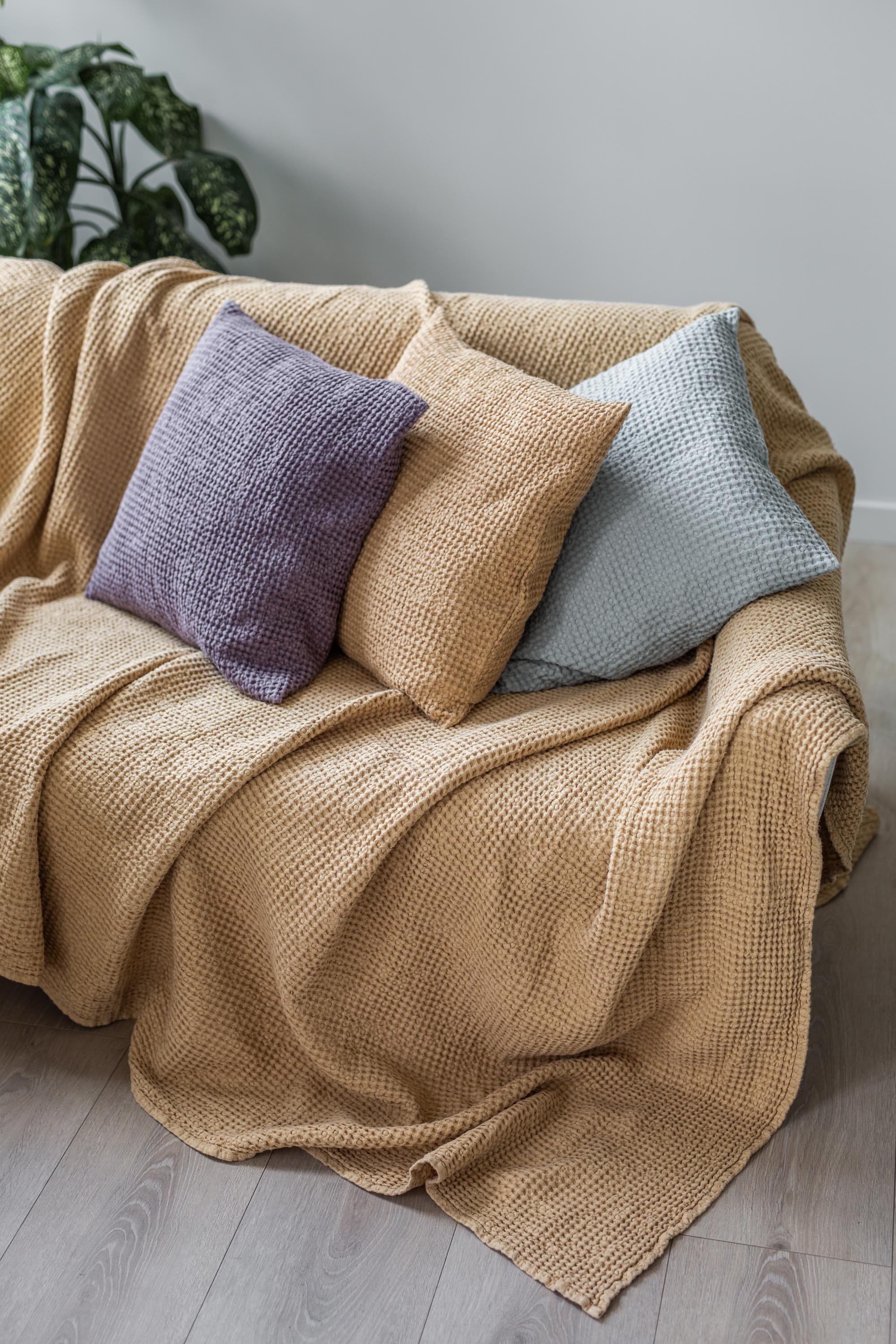 Linen waffle pillowcase | ARCHIVE SALE