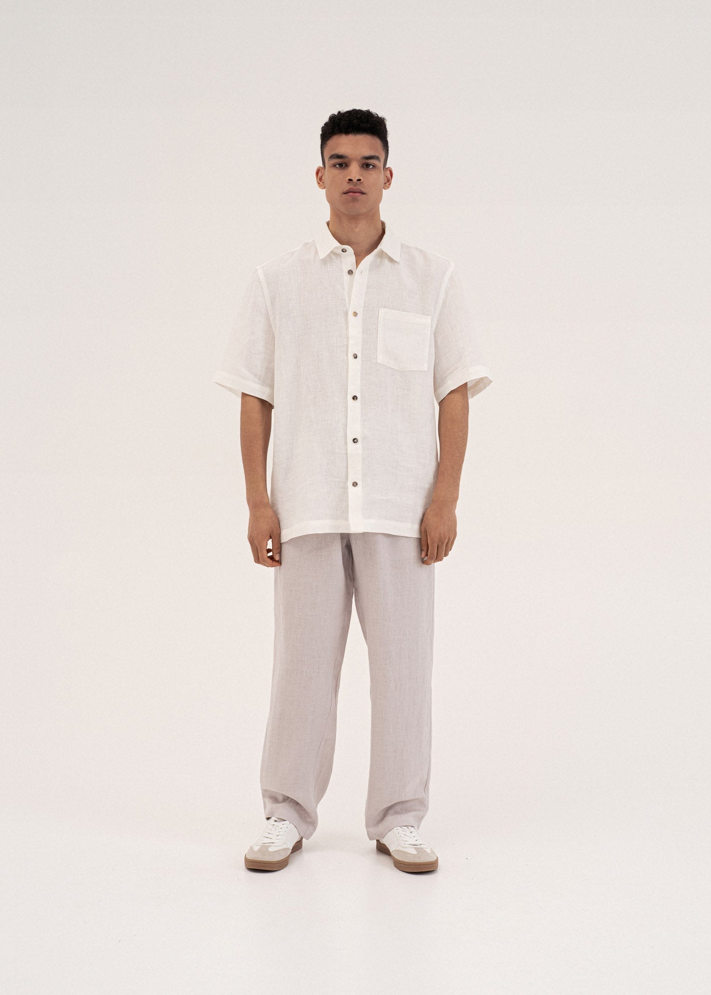 AmourLinen Linen shirt Oversized linen shirt MAGNUS Oversized linen shirt MAGNUS | AmourLinen | Linen Clothing