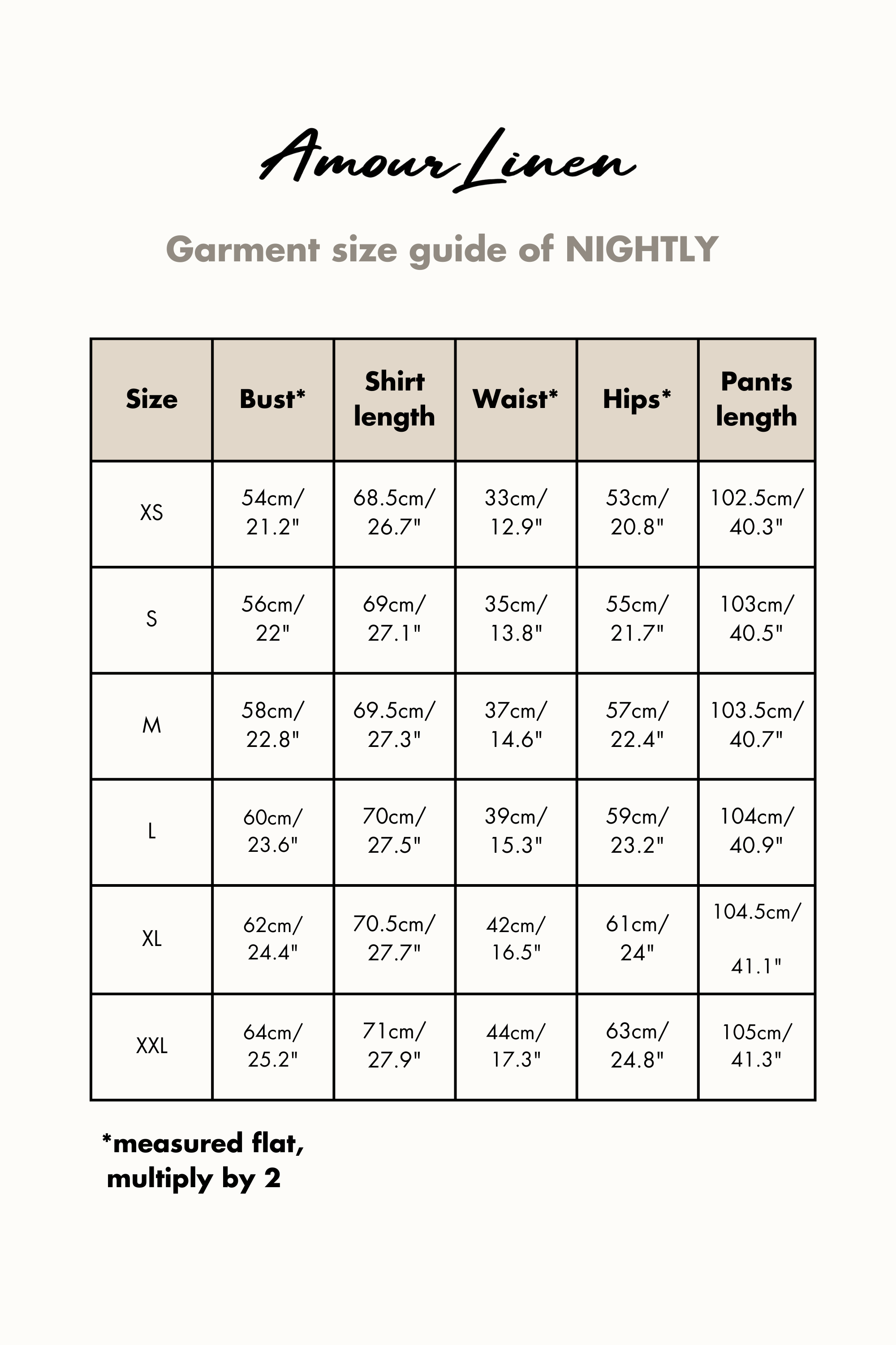 AmourLinen Linen pajama set Long sleeve pajama set Nightly Linen Pajama Set | AmourLinen | Linen Loungewear