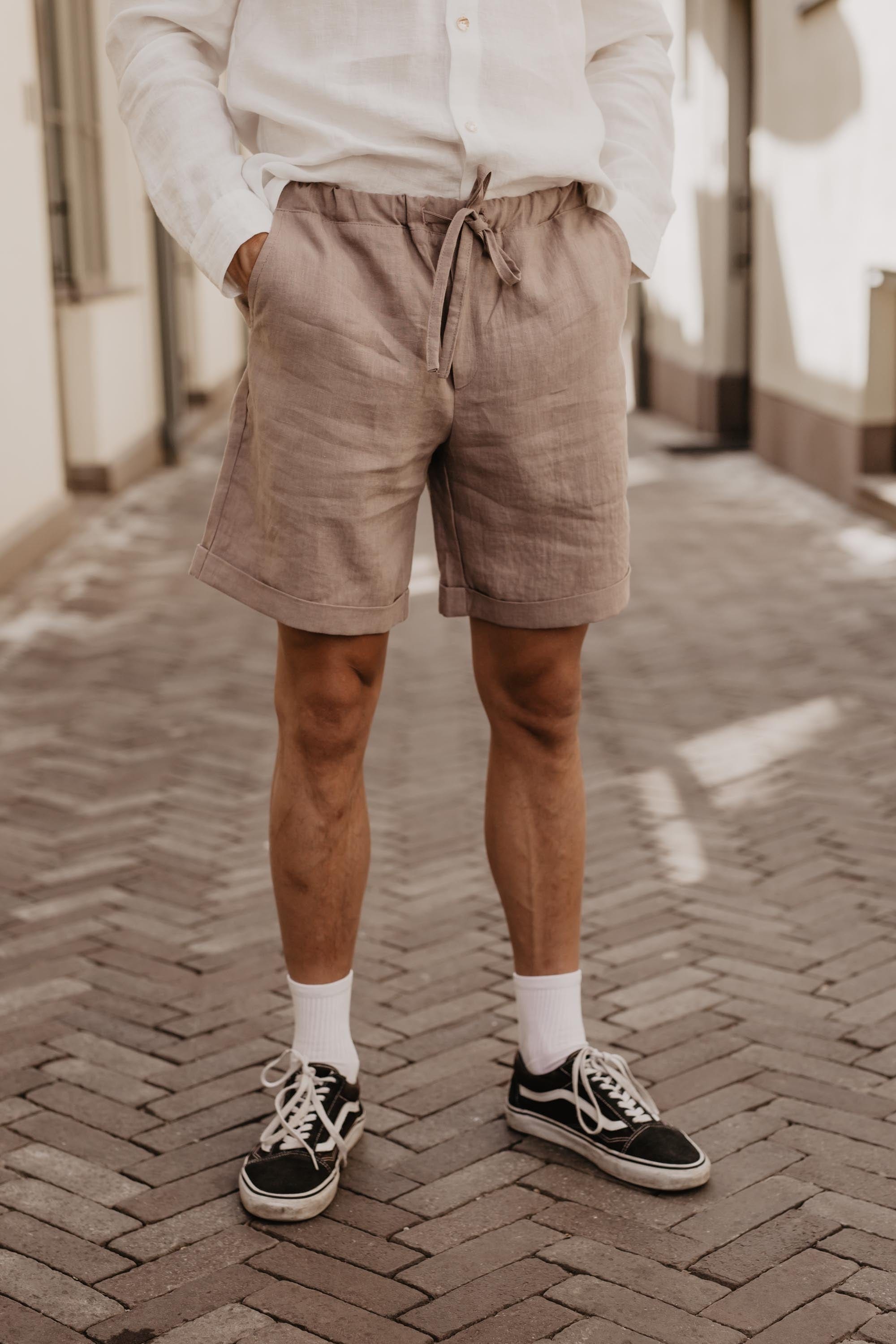 Shorts en lin ARES | ARCHIVES