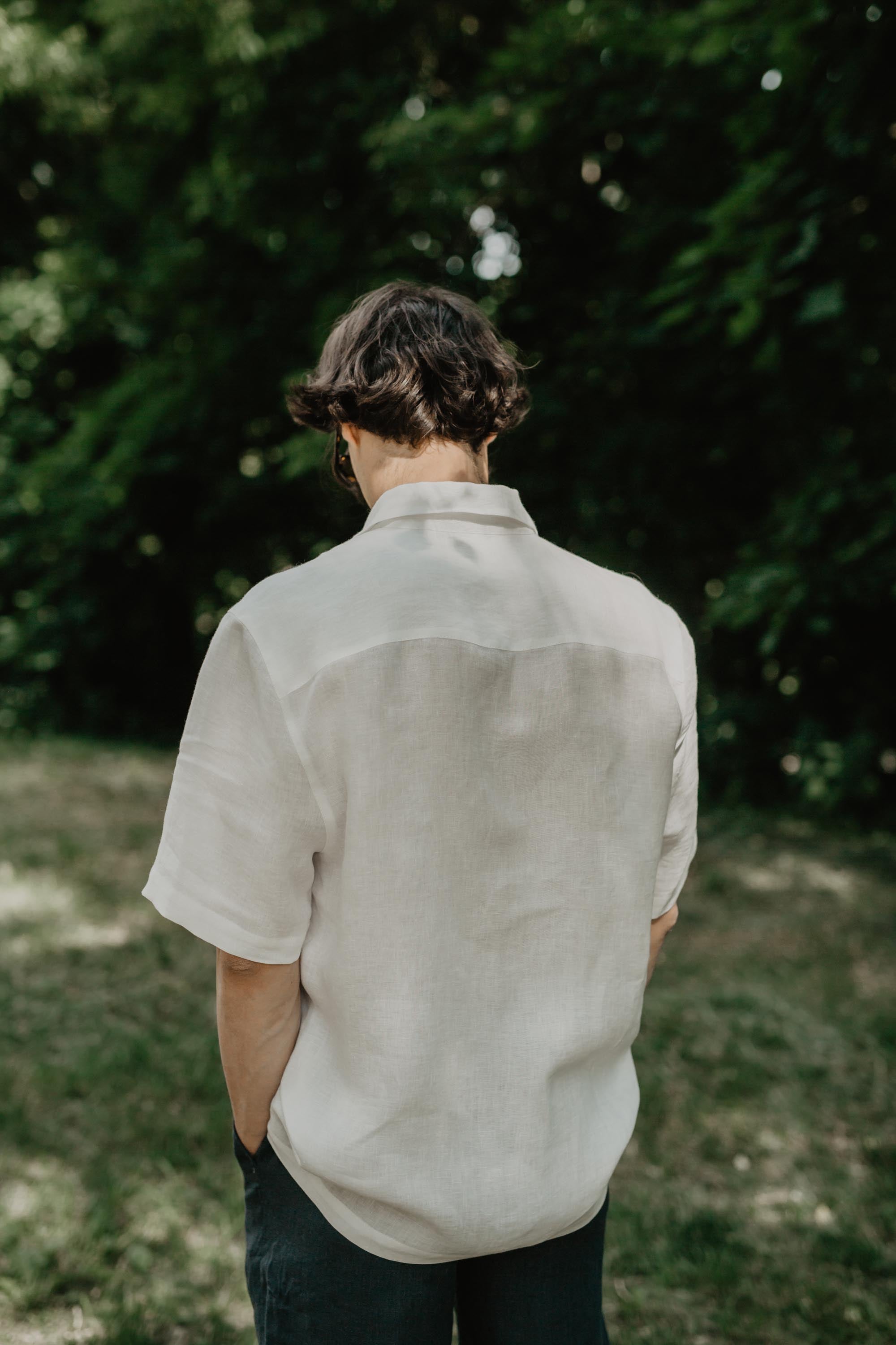 Chemise oversize en lin MAGNUS | ARCHIVES