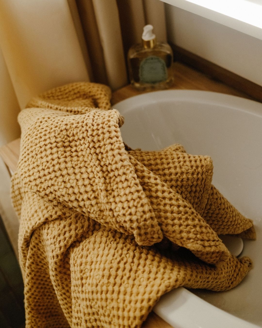 Peignoir gaufré pour femme