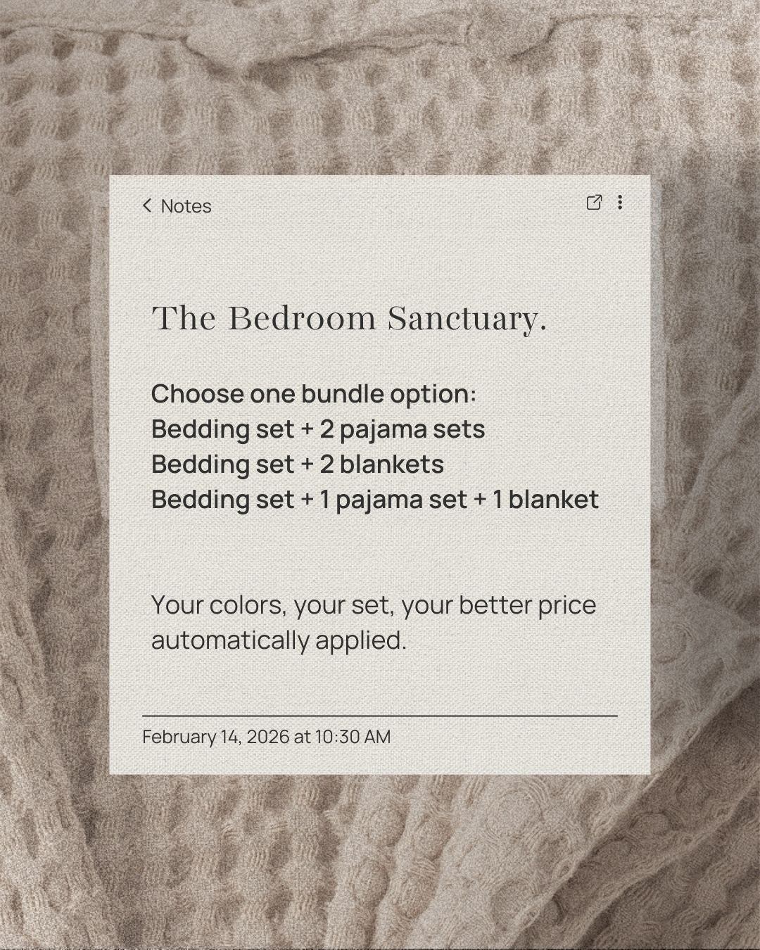 The Bedroom Sanctuary