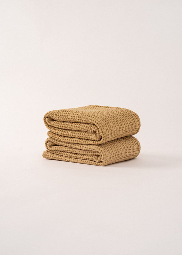 Serviettes de bain gaufrées