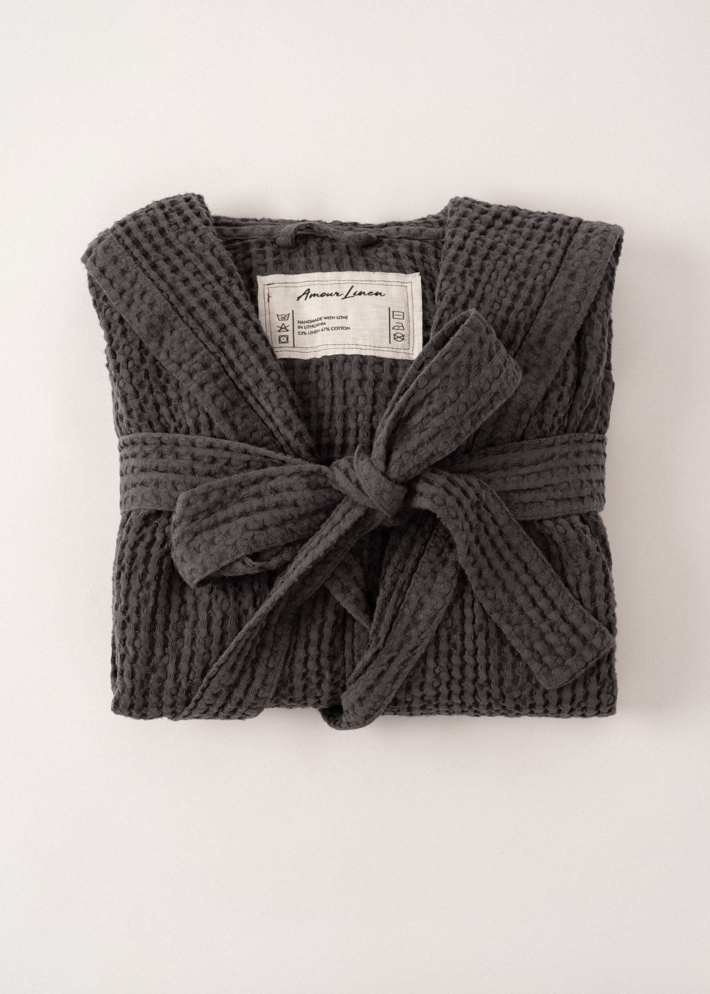 Peignoir gaufré pour homme