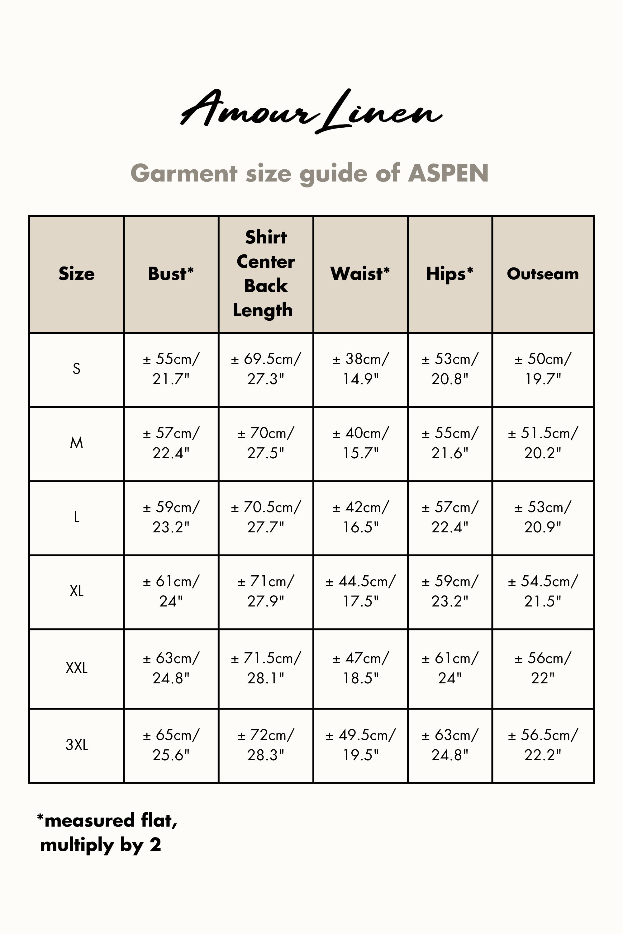 Ensemble de vêtements d'intérieur Aspen