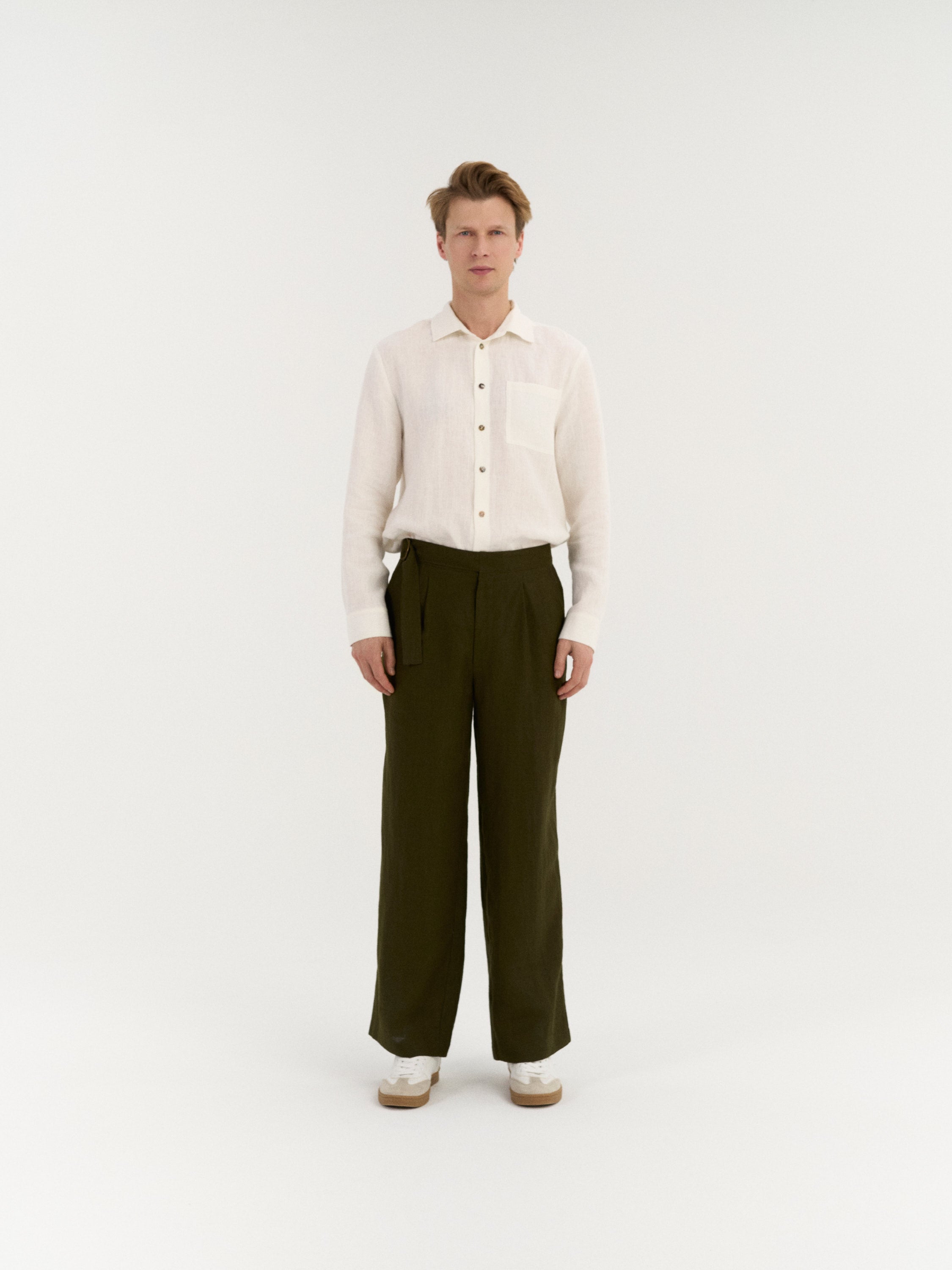 Enzo Pleated Pants