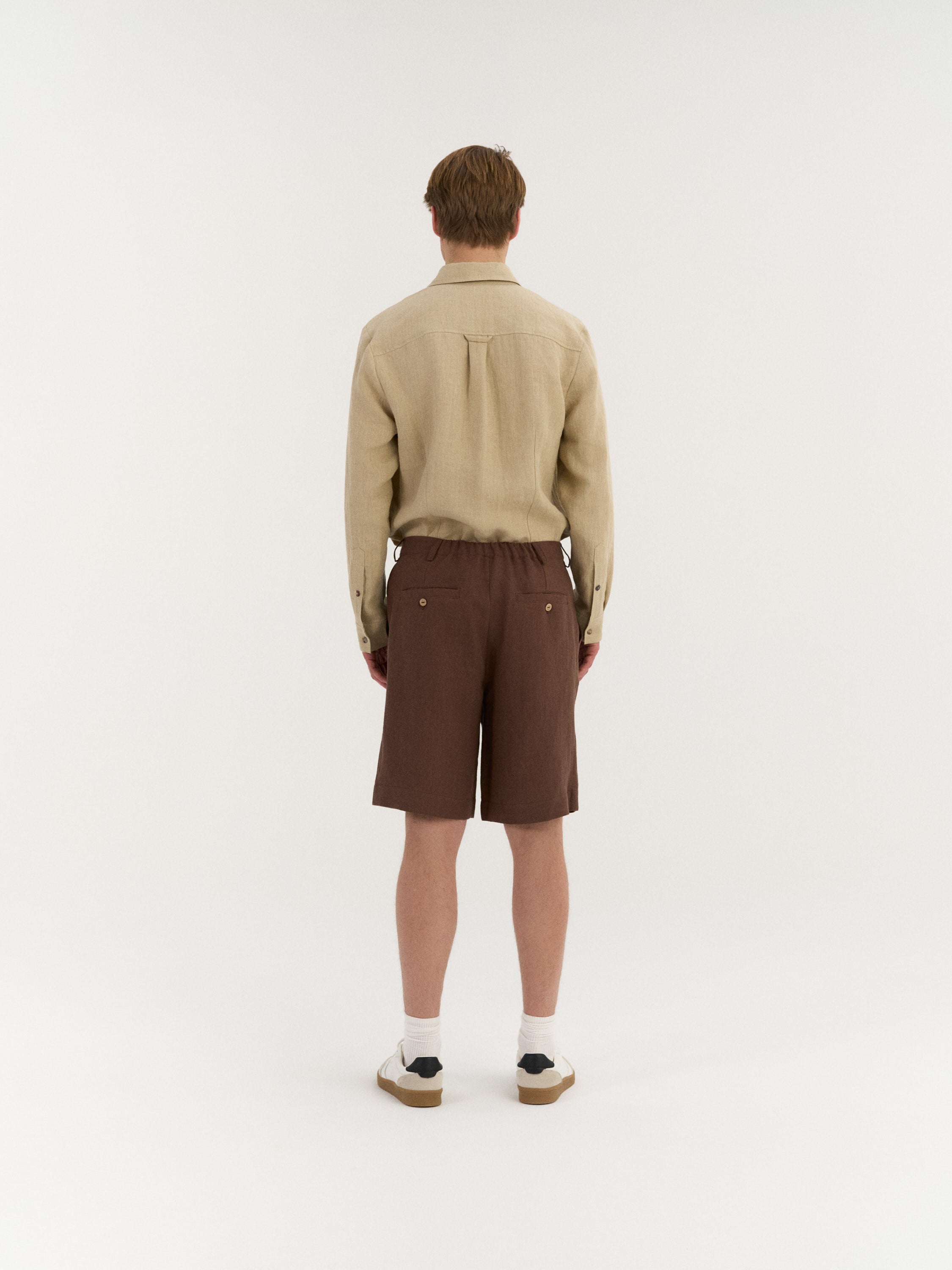 Marco Pleated Shorts
