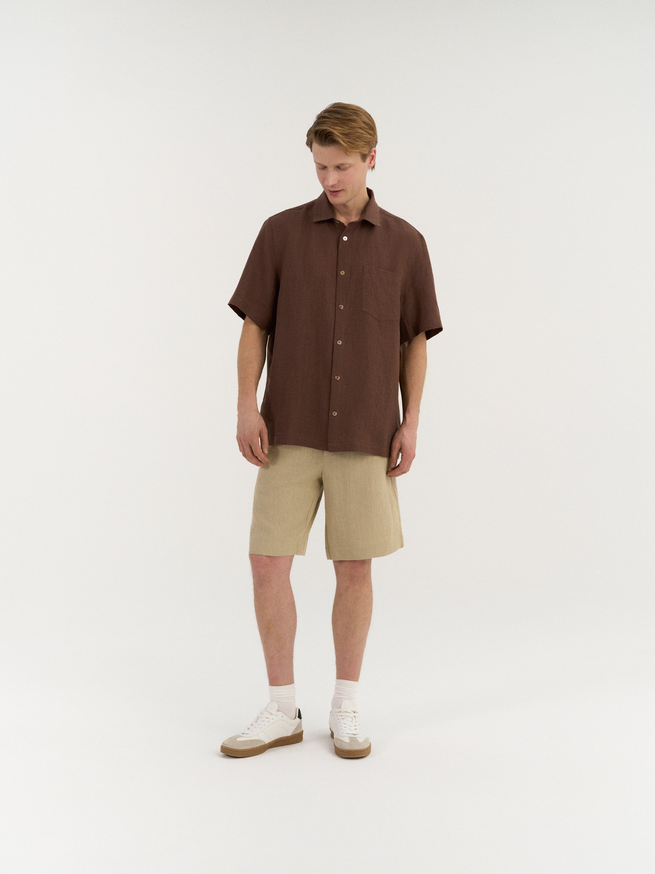 Marco Pleated Shorts