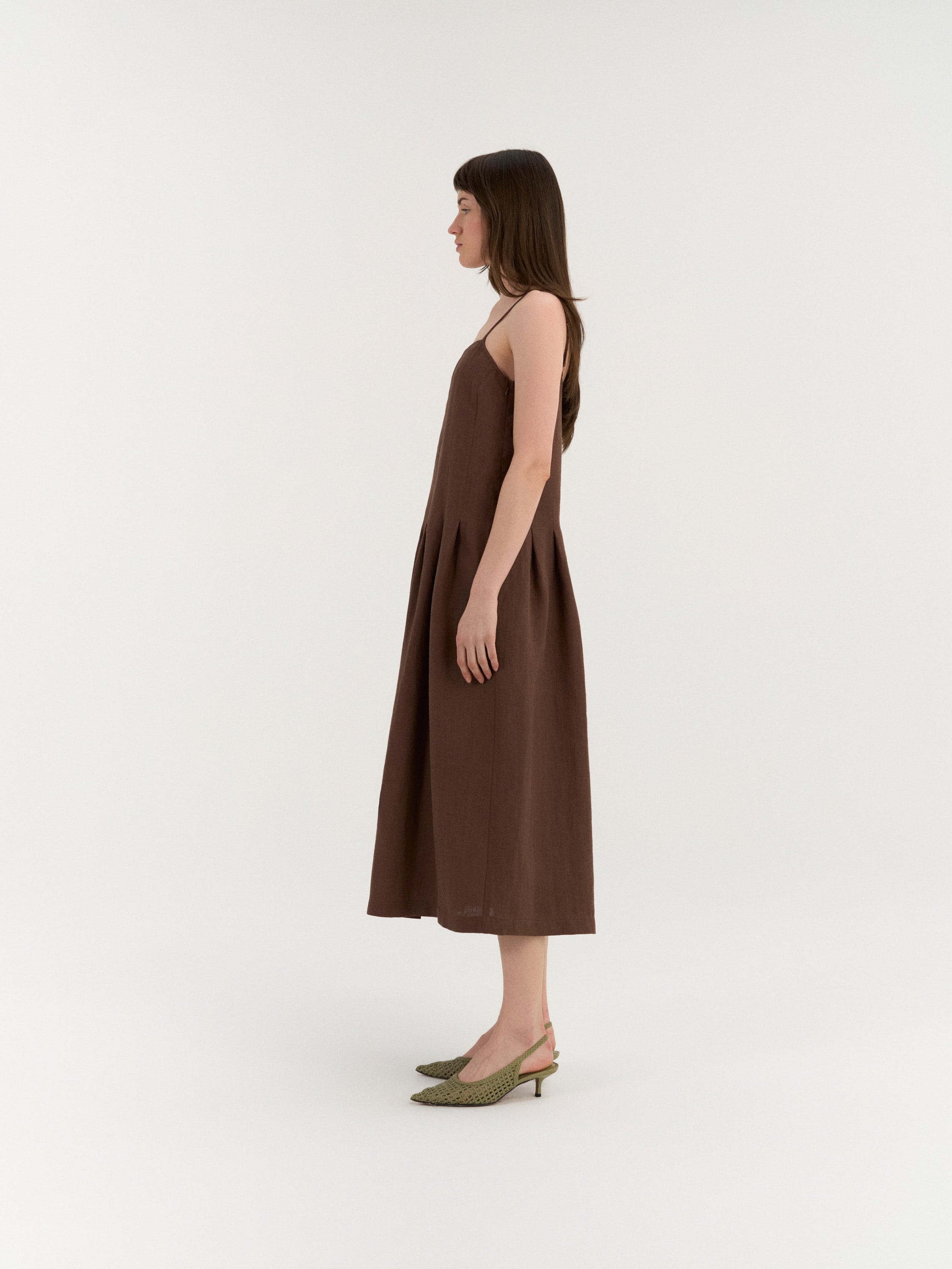 Sarah Pleated Dress