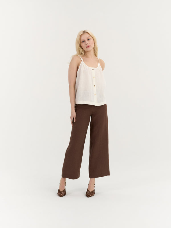 Maris Top Boutonné