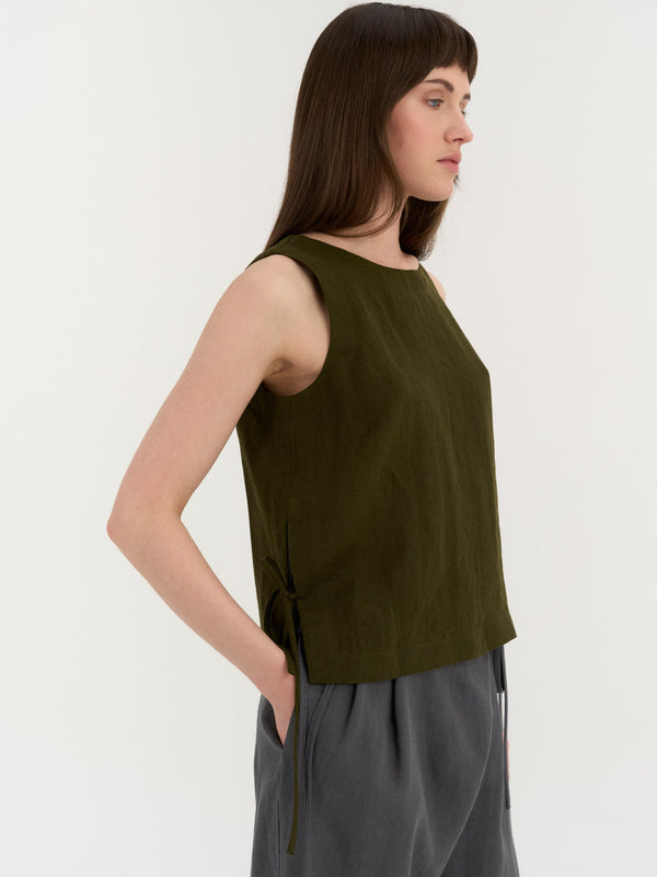 Rosie Top with Ties
