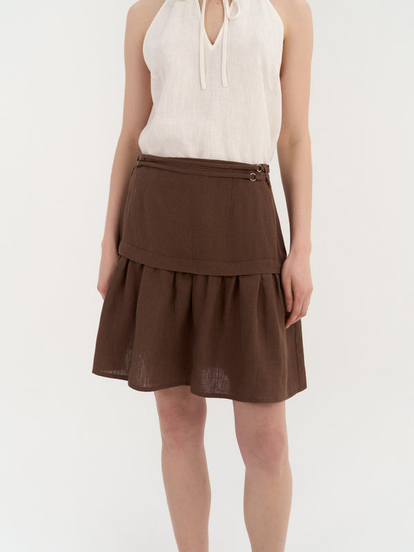 Ravena Gathered Skirt
