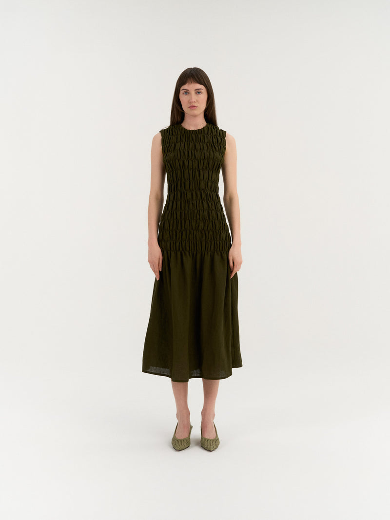 Valencia Smocked Dress