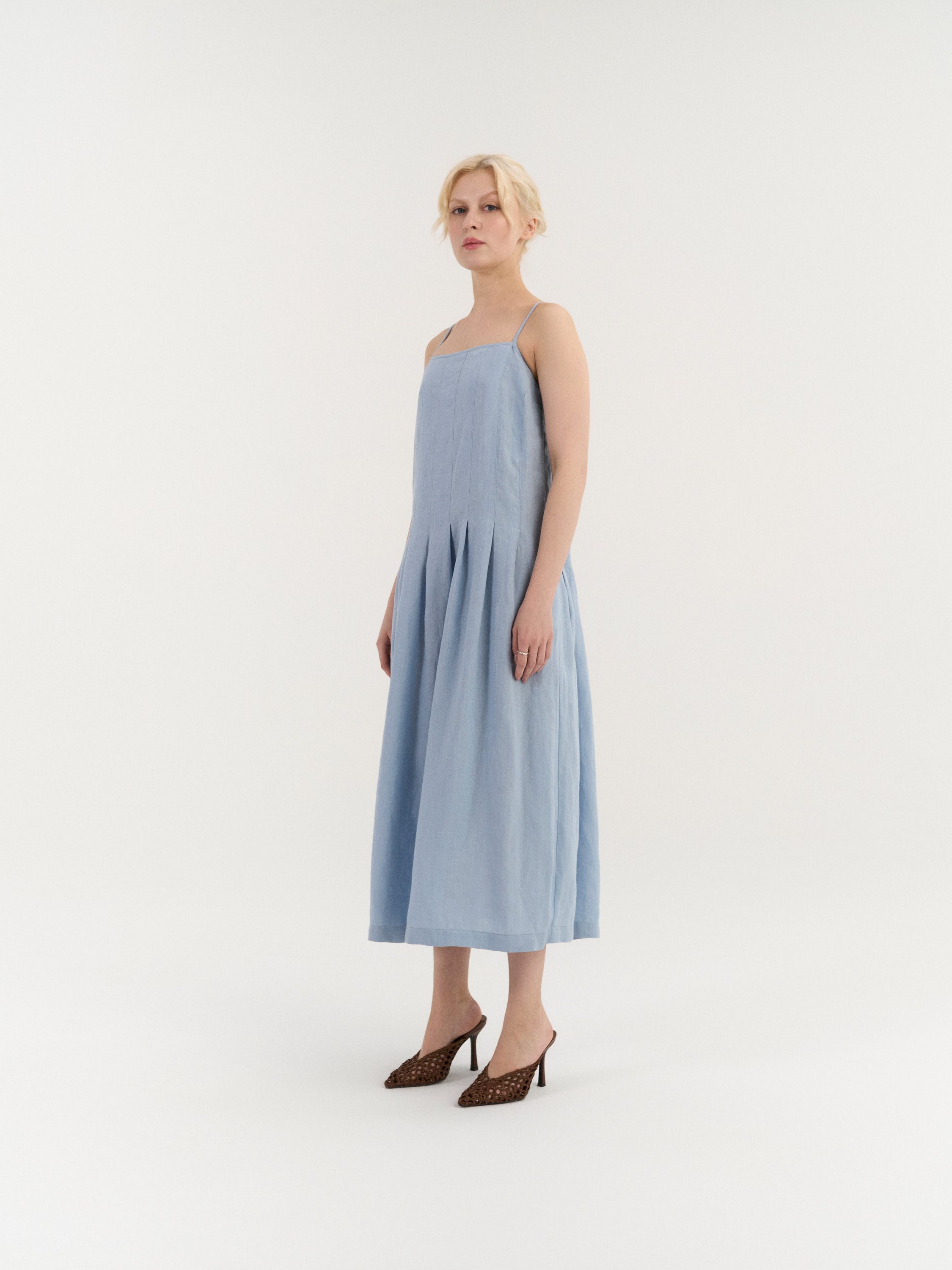 Sarah Pleated Dress