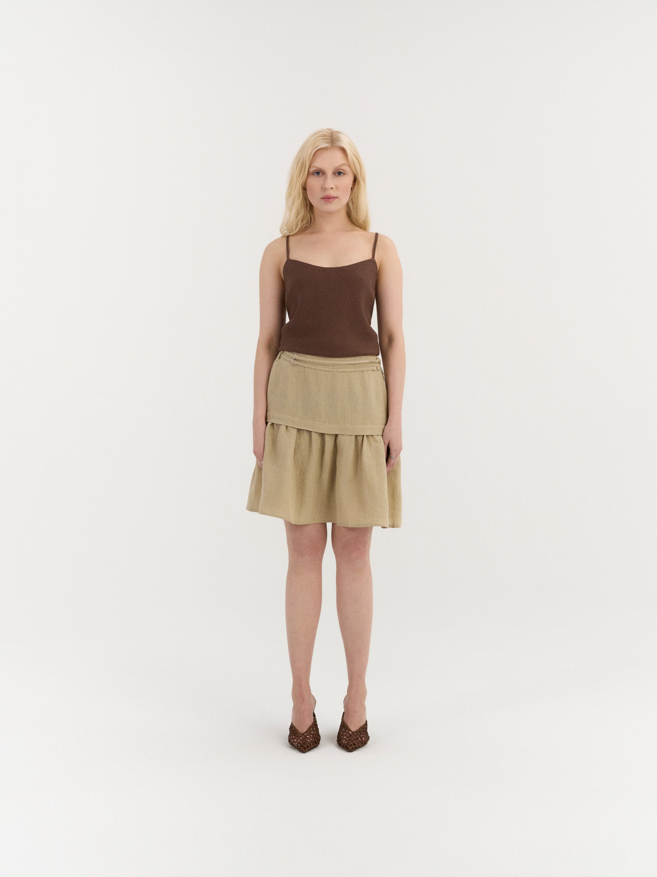 Ravena Gathered Skirt