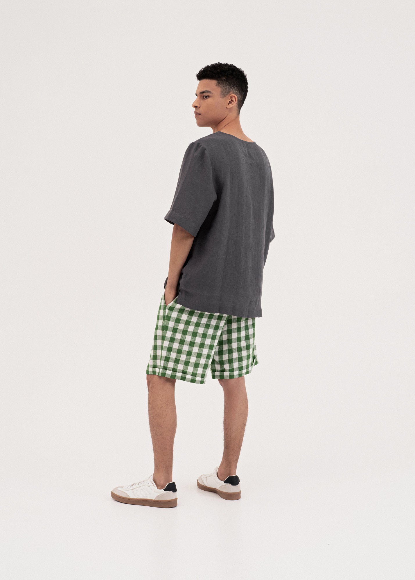 AmourLinen Linen shorts Linen shorts ARES Linen shorts ARES | AmourLinen | Linen Clothing