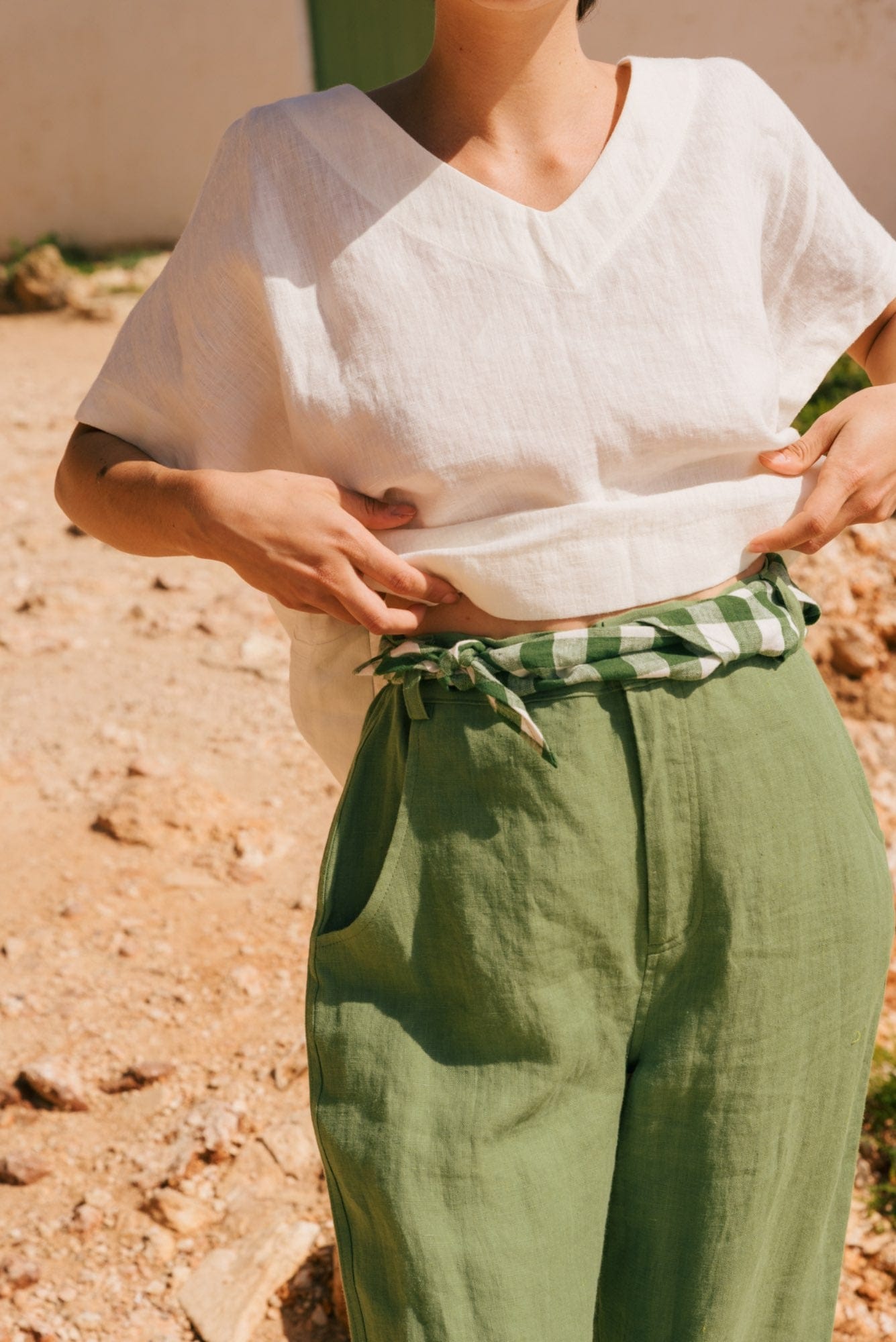 AmourLinen Linen scarf Linen scarf