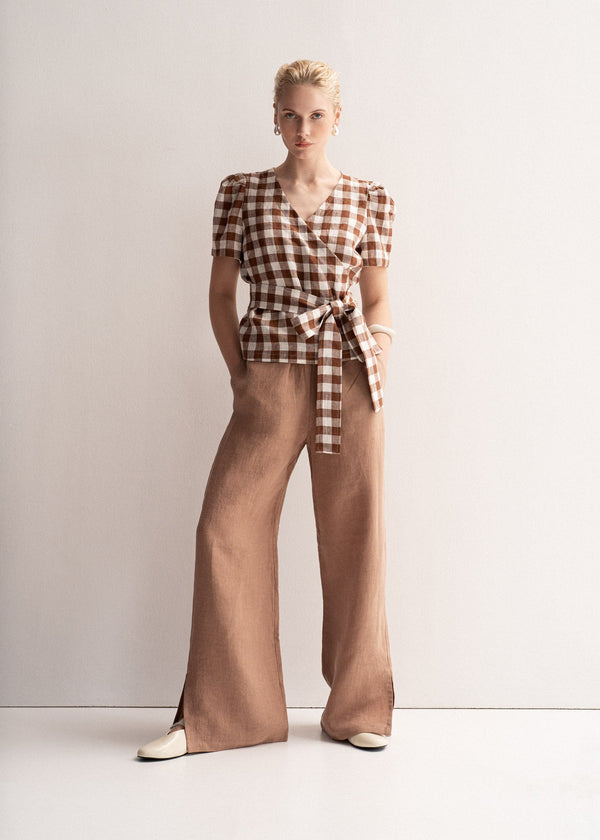 Leah Pants with Slits