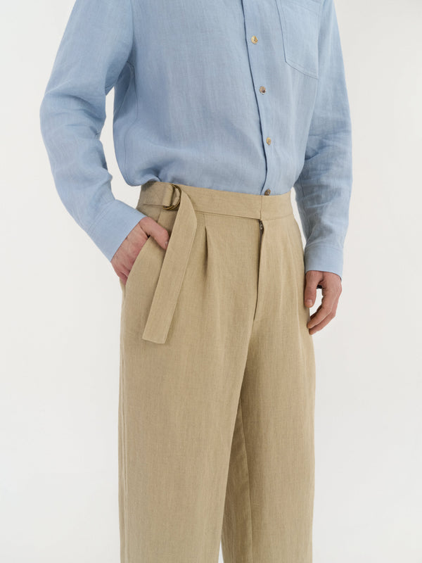 Enzo Pantalon Plissé