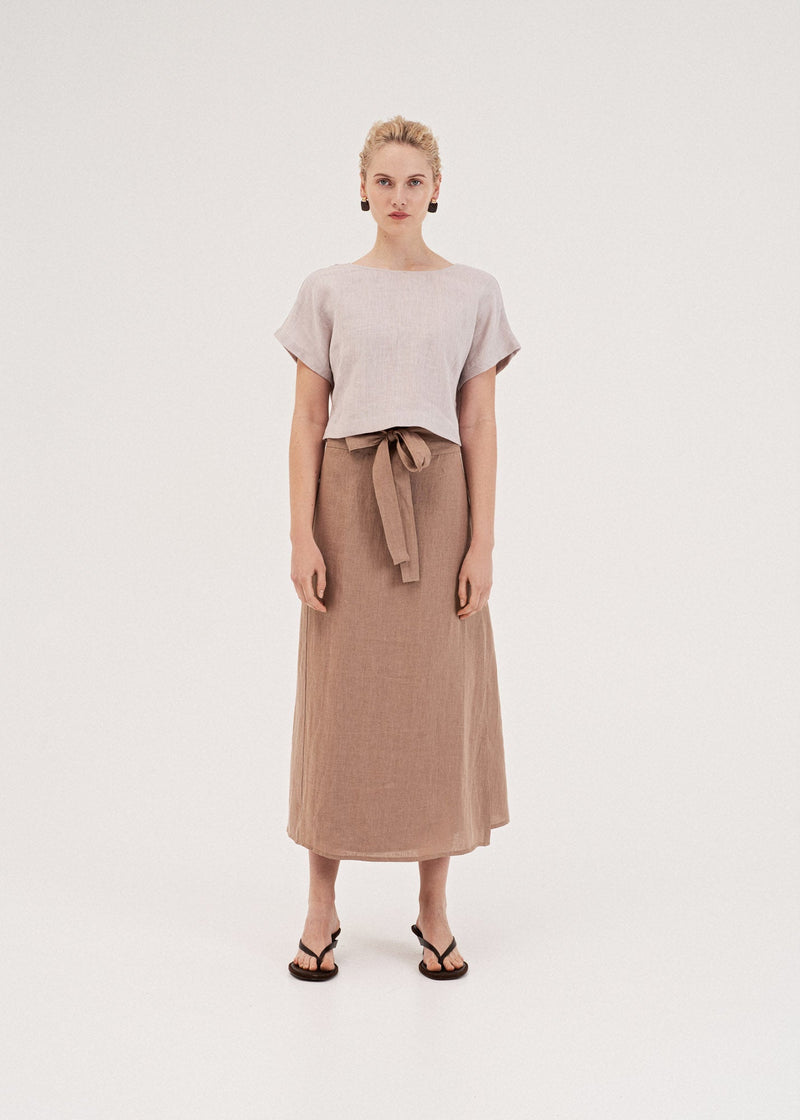 Iris Wrap Skirt