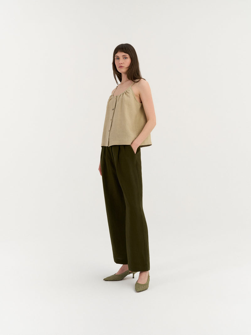 Maris Button Top