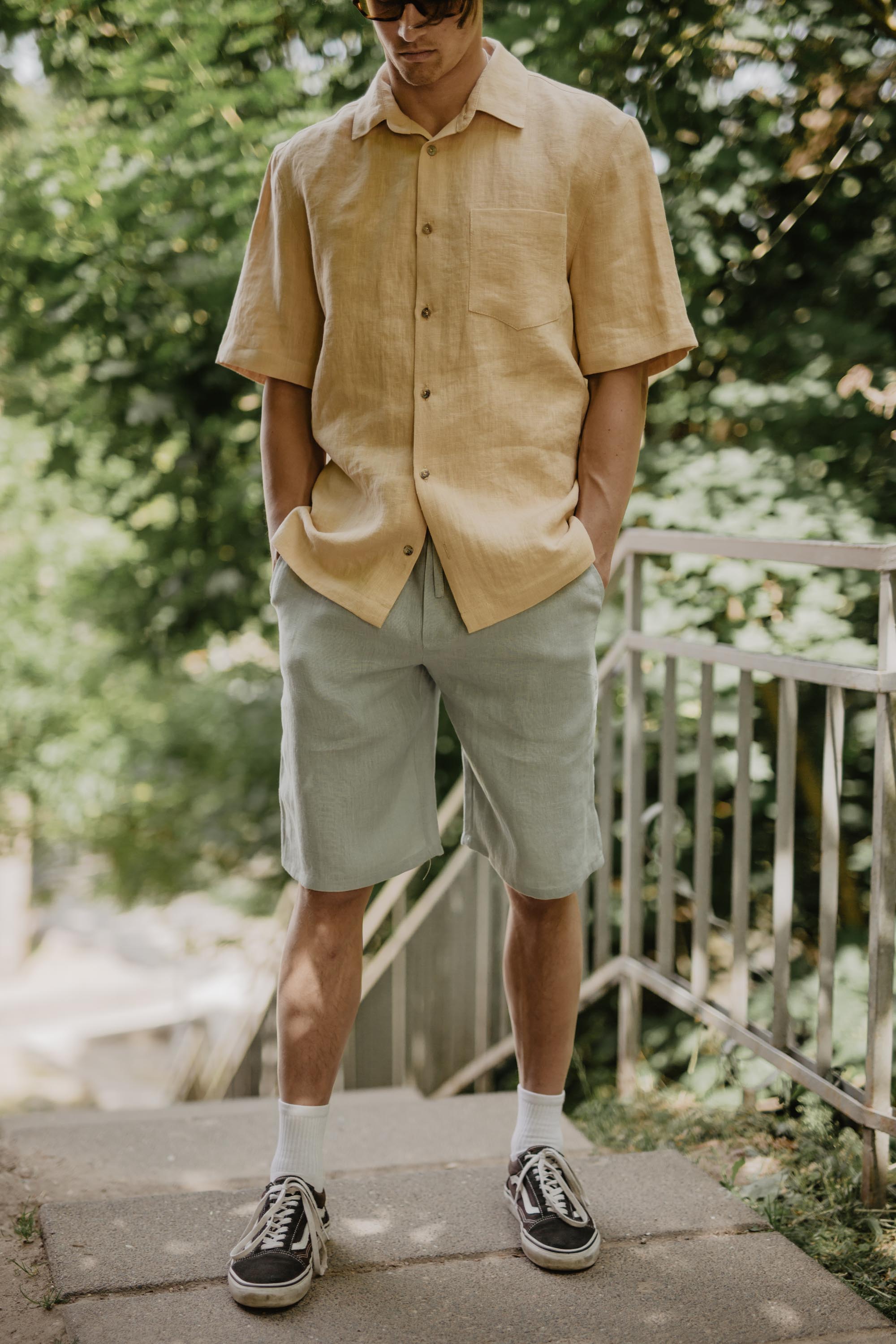AmourLinen Linen shirt Oversized linen shirt MAGNUS Oversized linen shirt MAGNUS | AmourLinen | Linen Clothing