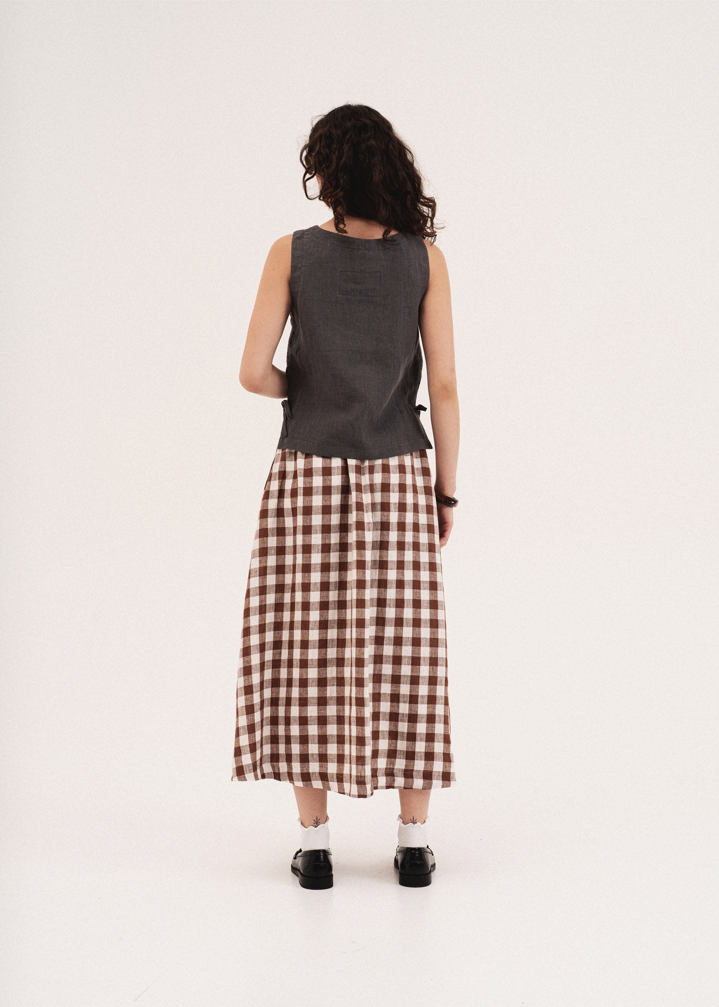 AmourLinen Linen dress Rosie linen top with ties Rosie linen top with ties