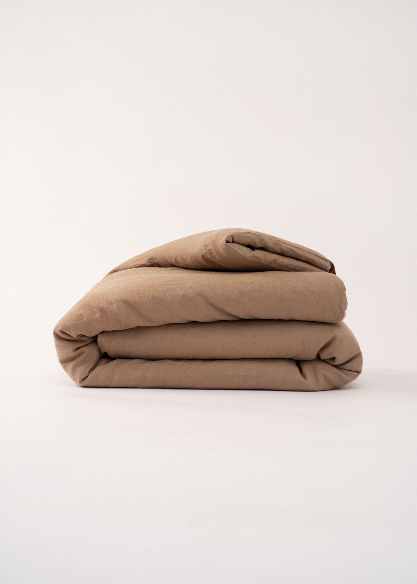 AmourLinen Linen duvet cover Linen duvet cover in Rosy Brown Rosy Brown linen duvet cover | AmourLinen