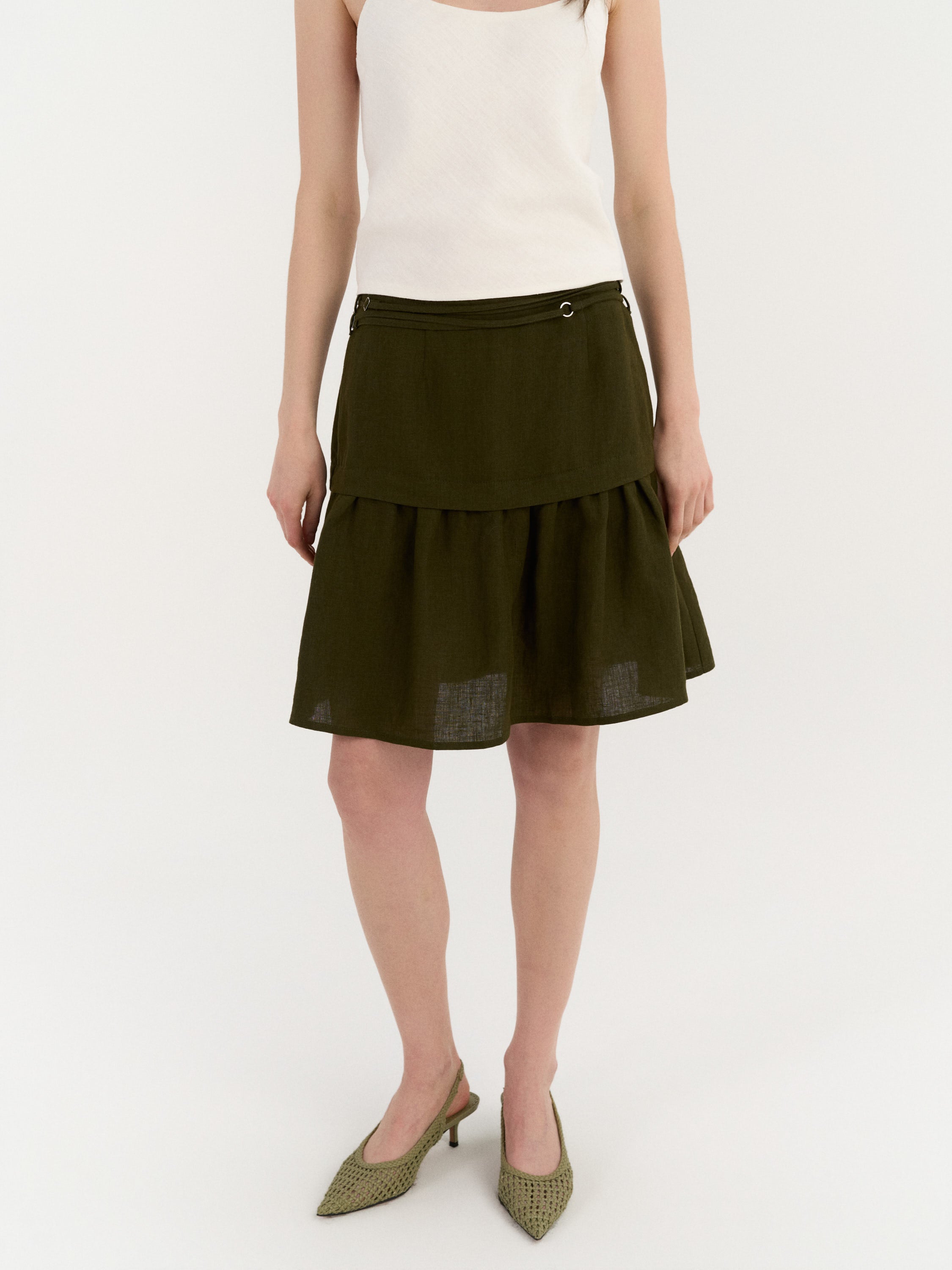 Ravena Gathered Skirt
